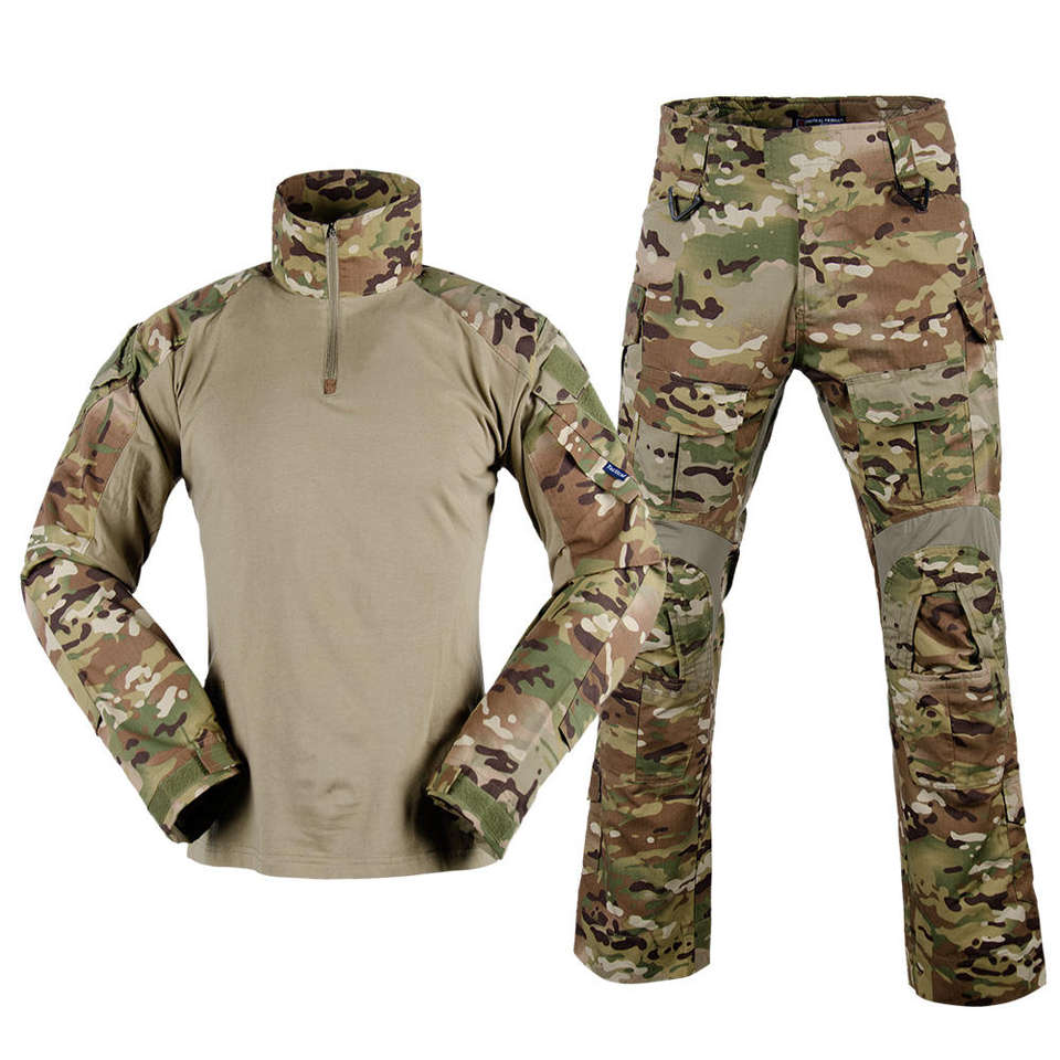 Высококачественная рубашка и брюки, камуфляжные охотничьи штаны на открытом воздухе, армейские штаны, одежда, костюм лягушки, тактическая форма