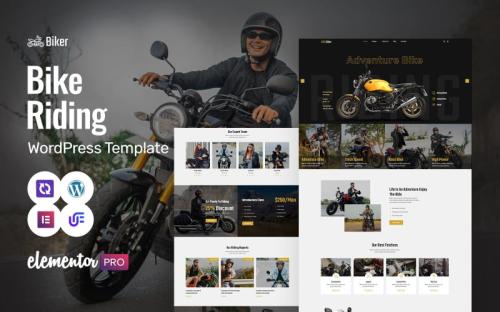 Biker - Motor Sports And Racing WordPress Elementor Theme theme free